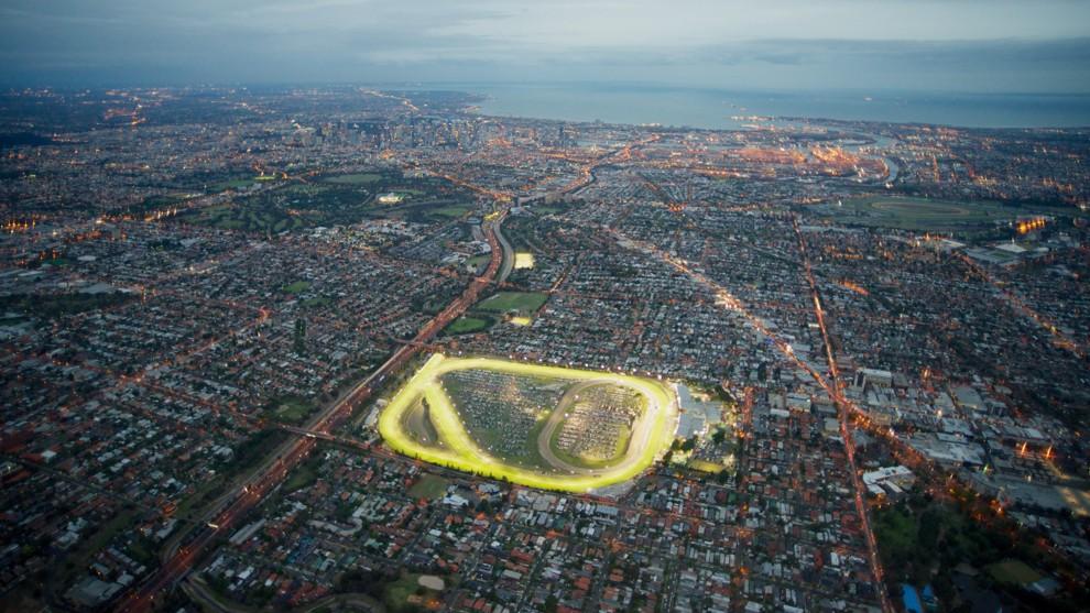 Moonee valley Racecourse - Aireal